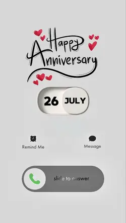 ANNIVERSARY 26 JULY