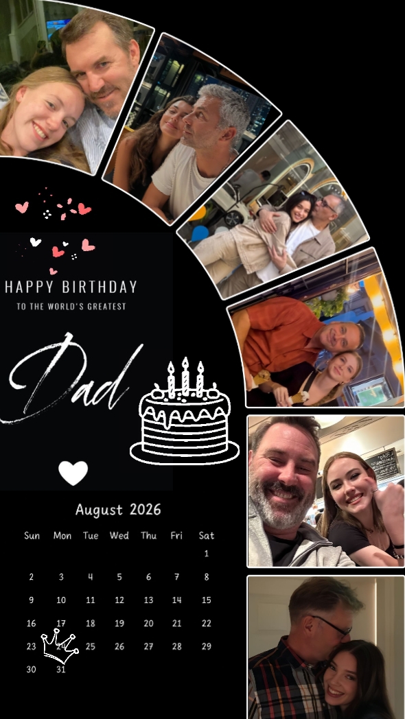 HBD DAD 24 august