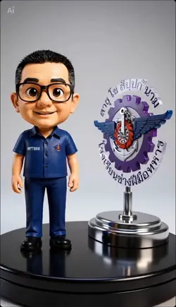 AIโมเดล3D