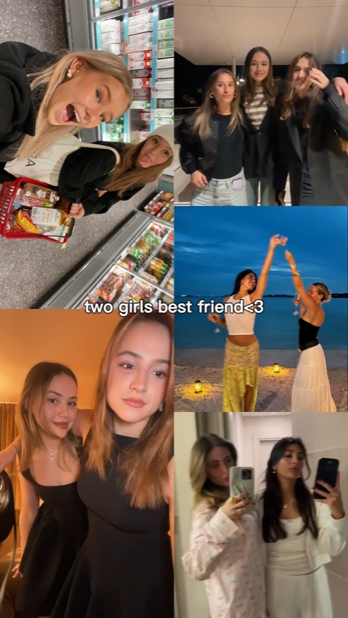 two girls friends
