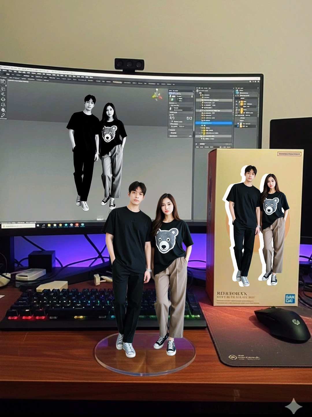 Filtre tendance 3d