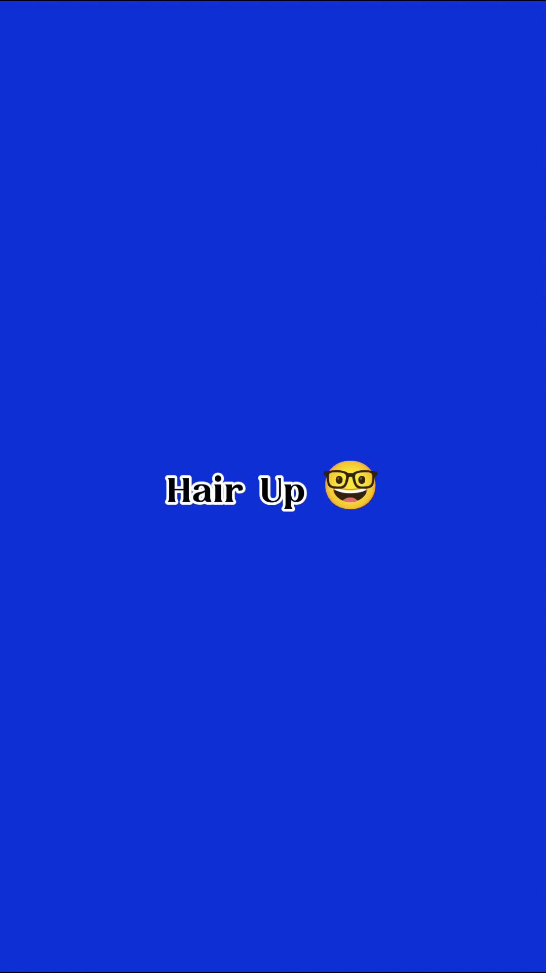 hair up