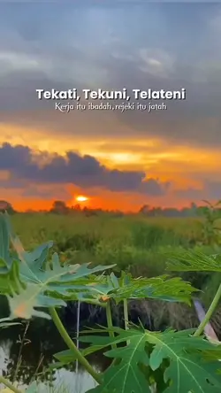 kerja itu ibadah