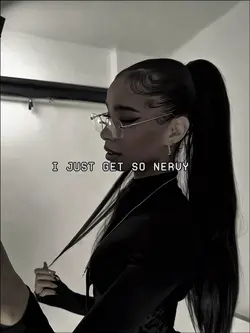 I JUST GET SΓ NERVY