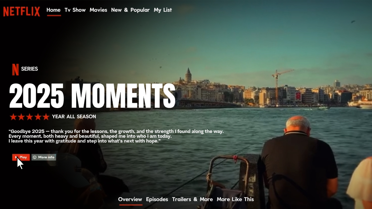 2025 recap Netflix 