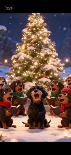 Dackelchor singt