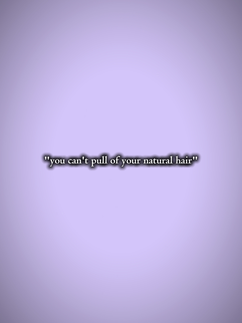 cheveux naturels 
