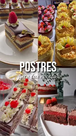 Postres eventos