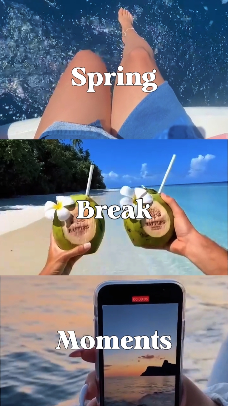 Mga sandali ng spring break