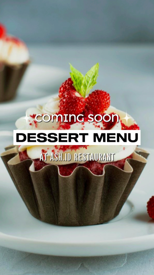 Menú de postres