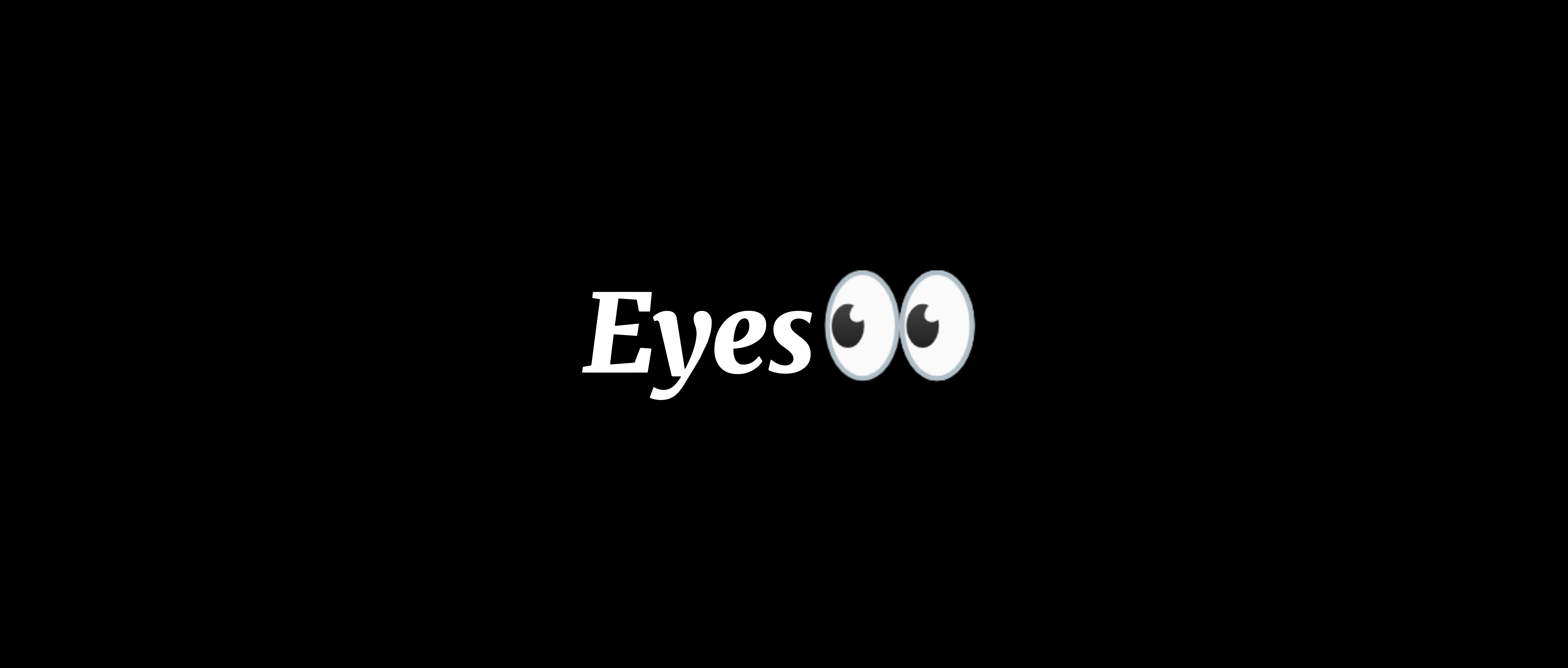 Plantilla de ojos virales
