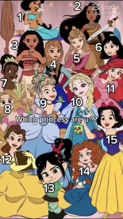 Which princess r u 