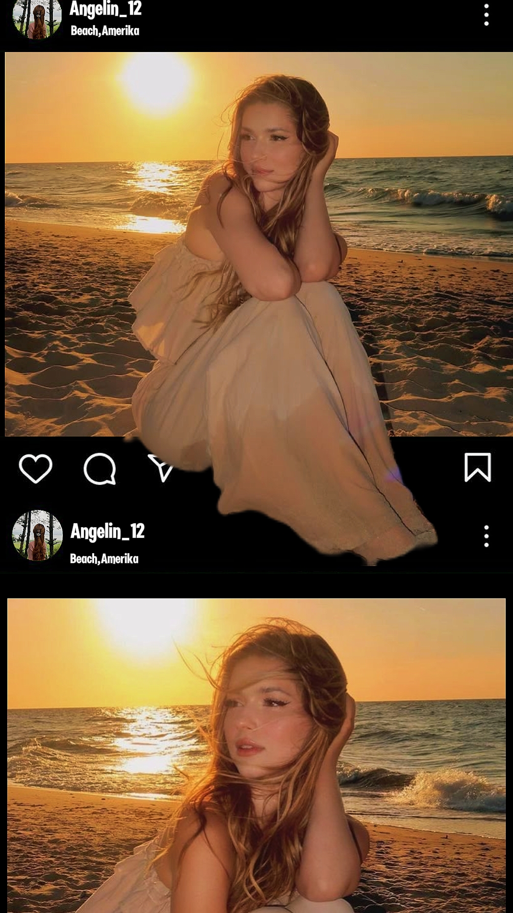 Postagem 3D no Instagram 
