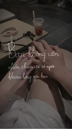 BẠN KO CẦN NHÓN CHÂN
