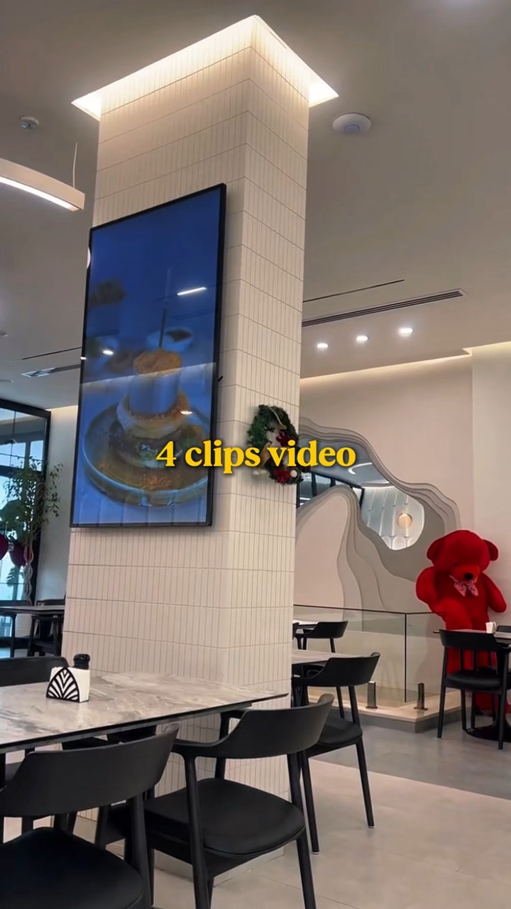 4 clips vidéo