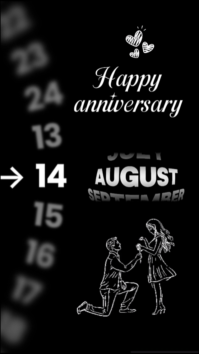 Aniversario 14 augus