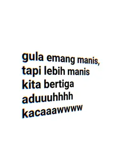 3:4 versi bertiga 