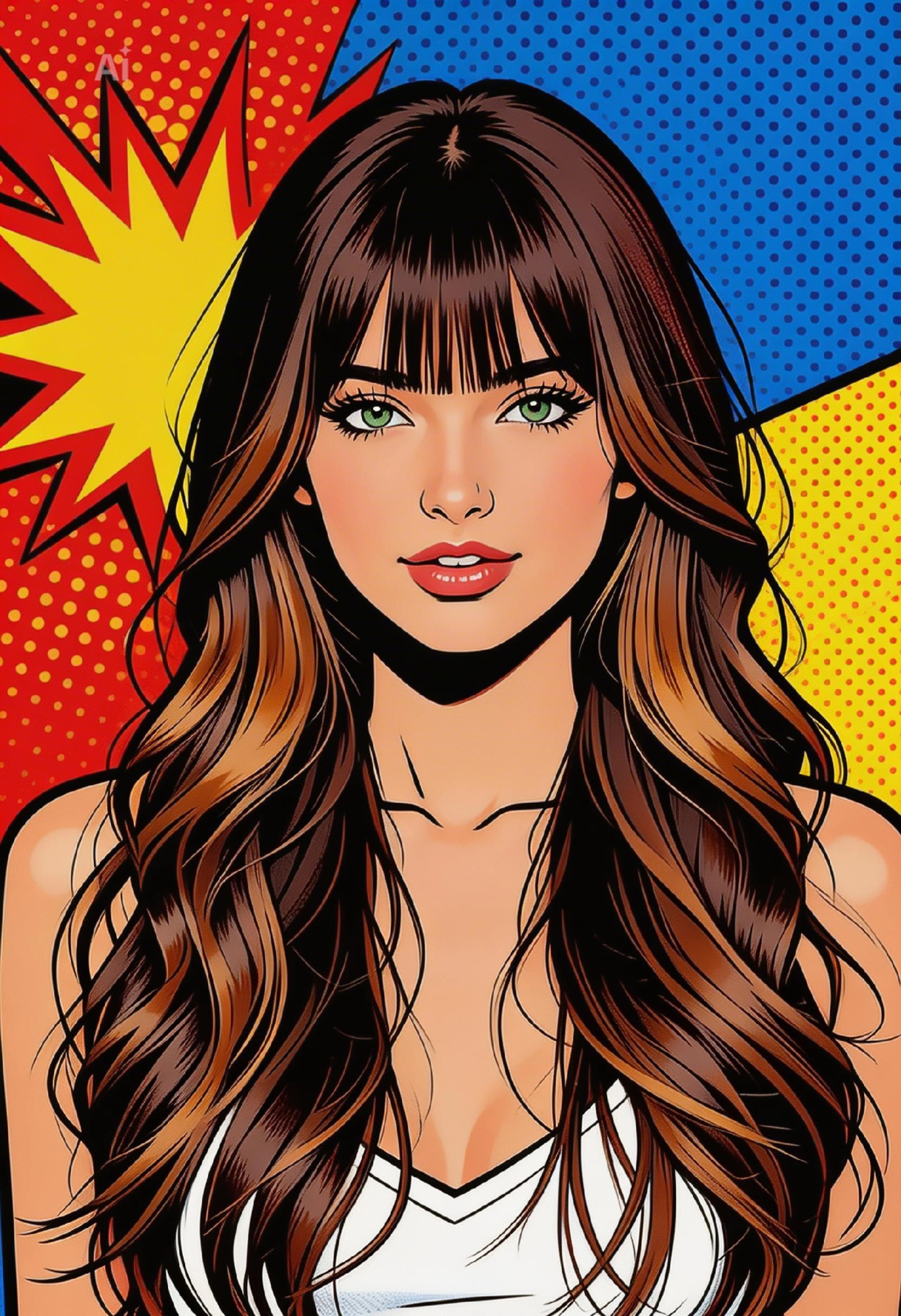 vintage comic-style 