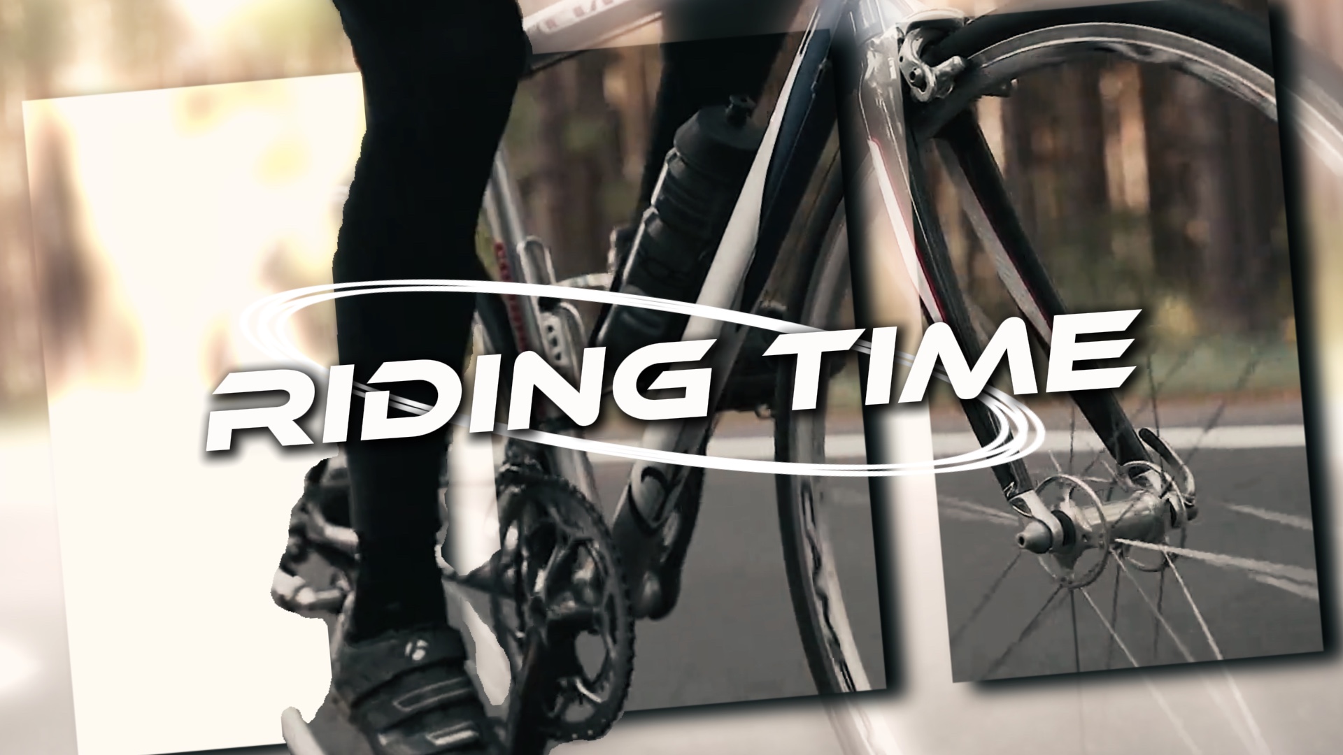 Riding bike time