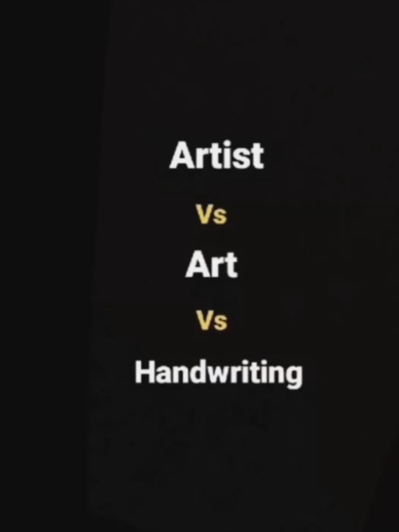 artist art hndwritng