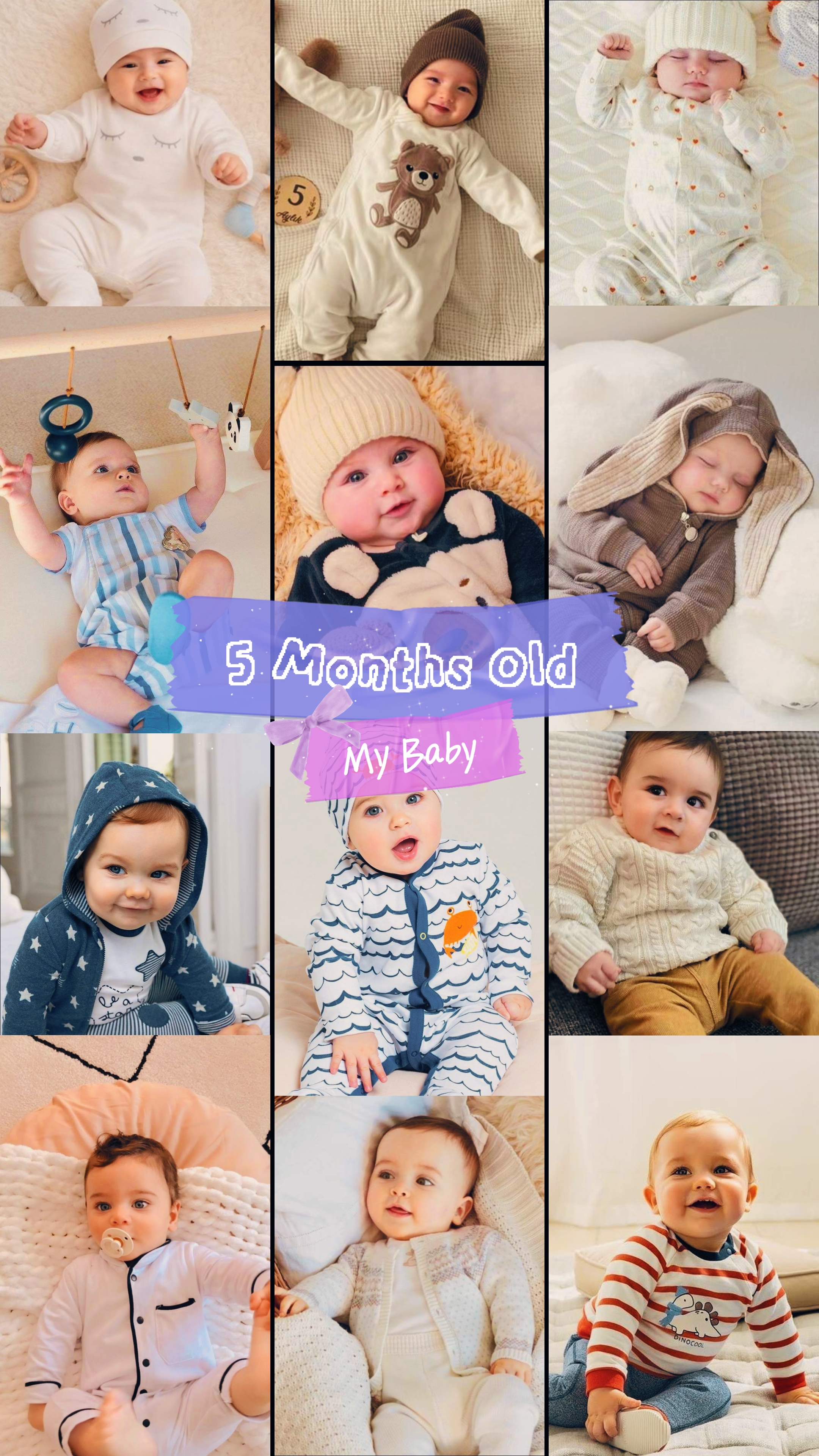 Bébé de 5 mois 