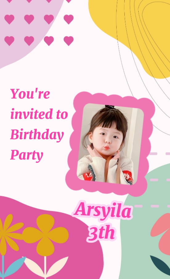 Invitation anniversaire 