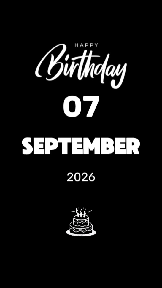 HBD FILHA 7 DE SETEMBRO