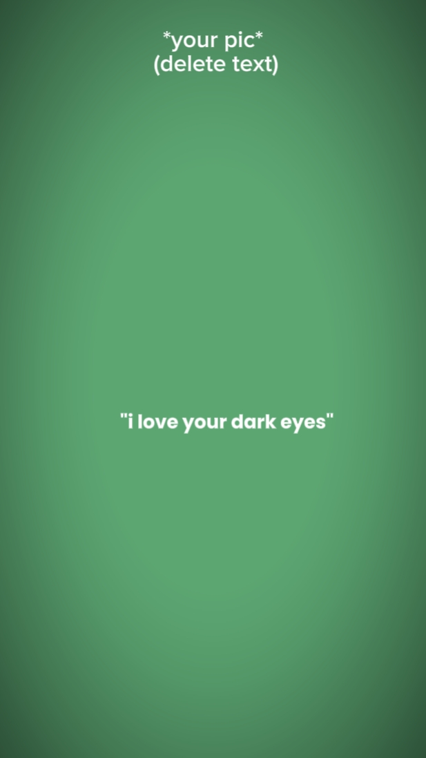 Tes yeux sombres