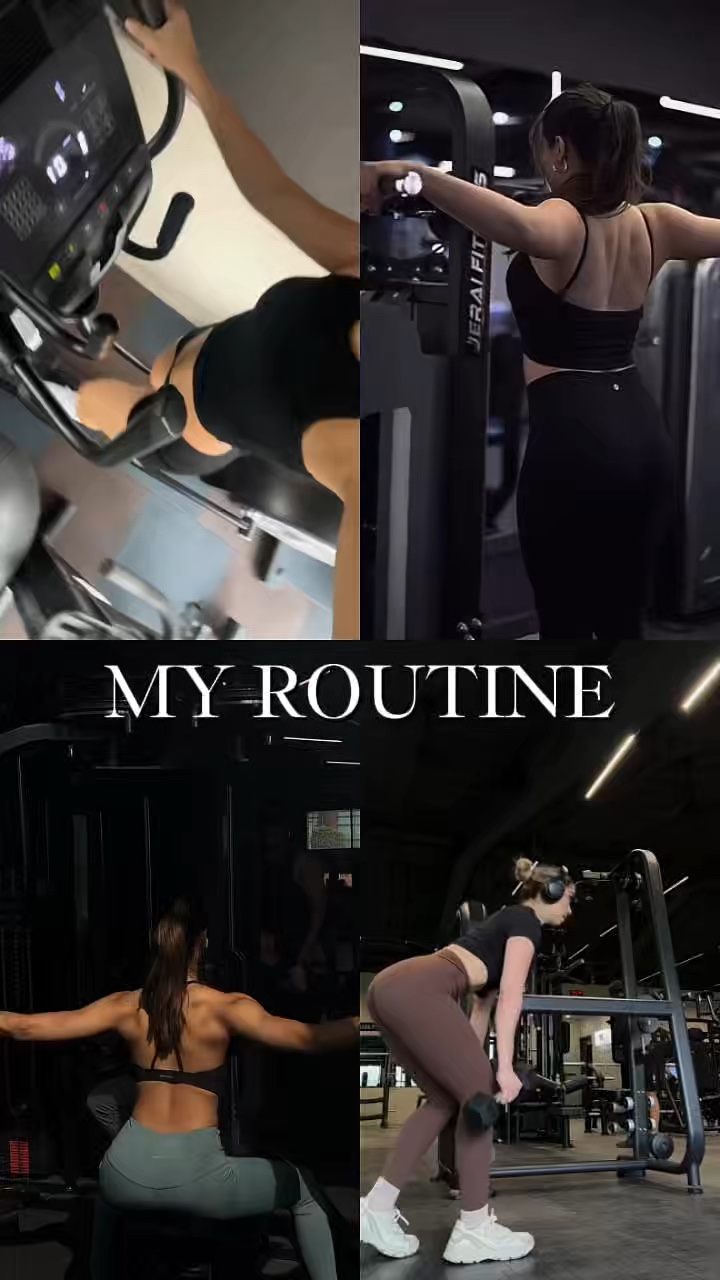 Gym routine//10clips