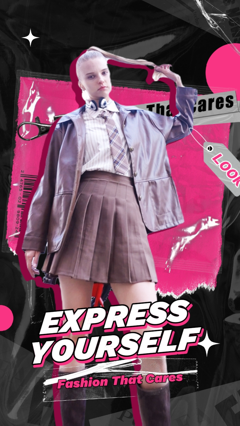 Pakaian & Aksesori gaya jalanan OOTD Gelap