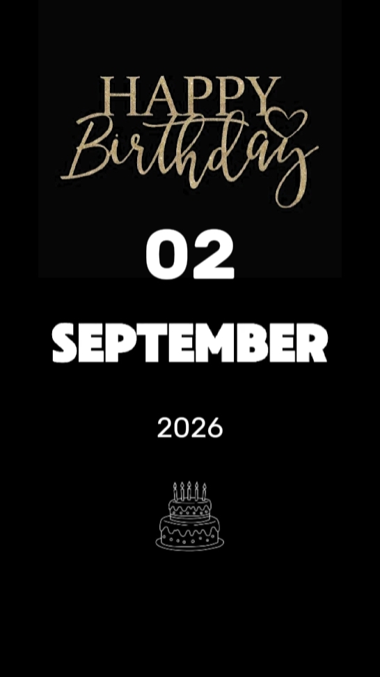 HBD SON 2 SEPTEMBER 
