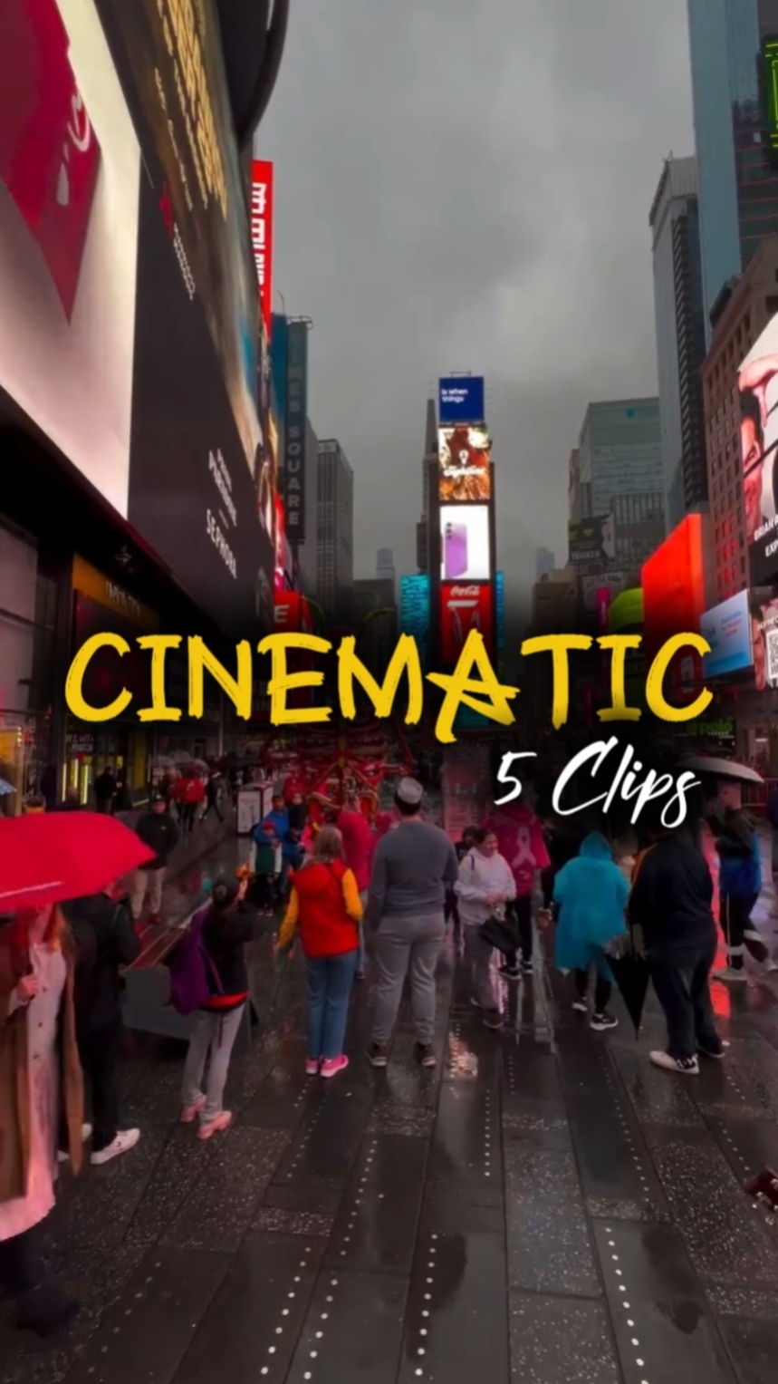 5 Clips Cinématique 