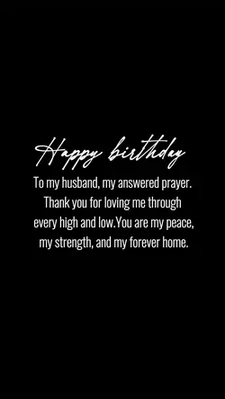 HBD MY HUSBAND