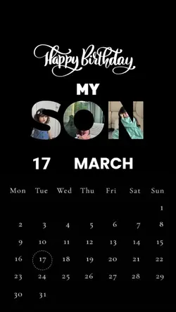 HBD 17 MARCH MYSON