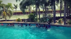 swimming