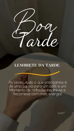 Boa tarde