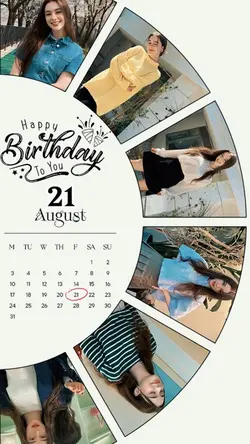 Birthday 21 August