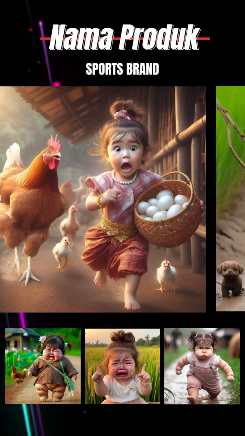 Template iklan / promo