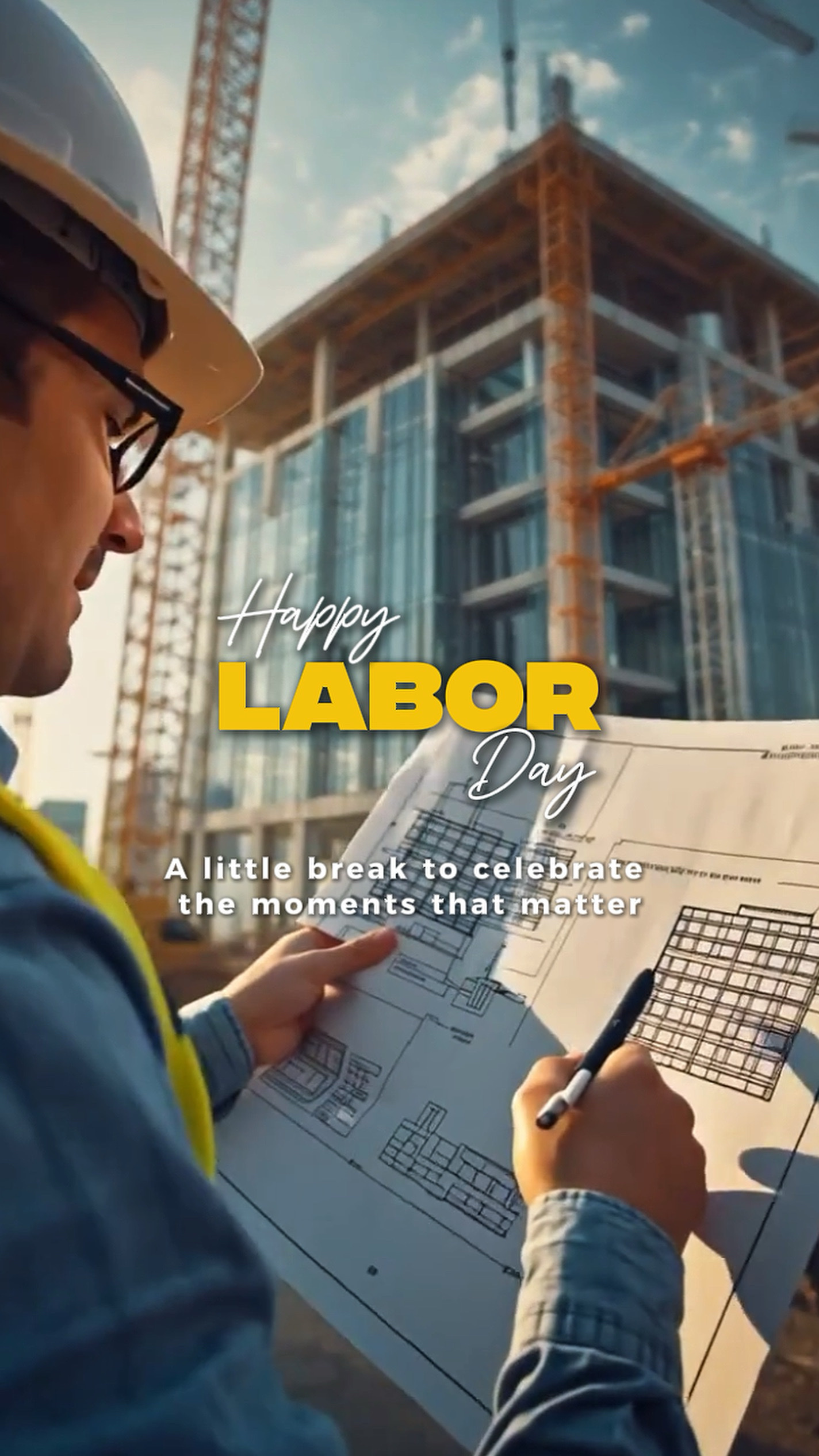 Feliz dia do trabalho 