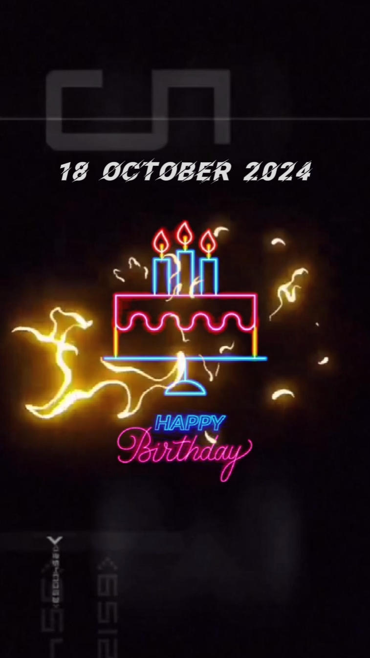birthday 18 oct 2024