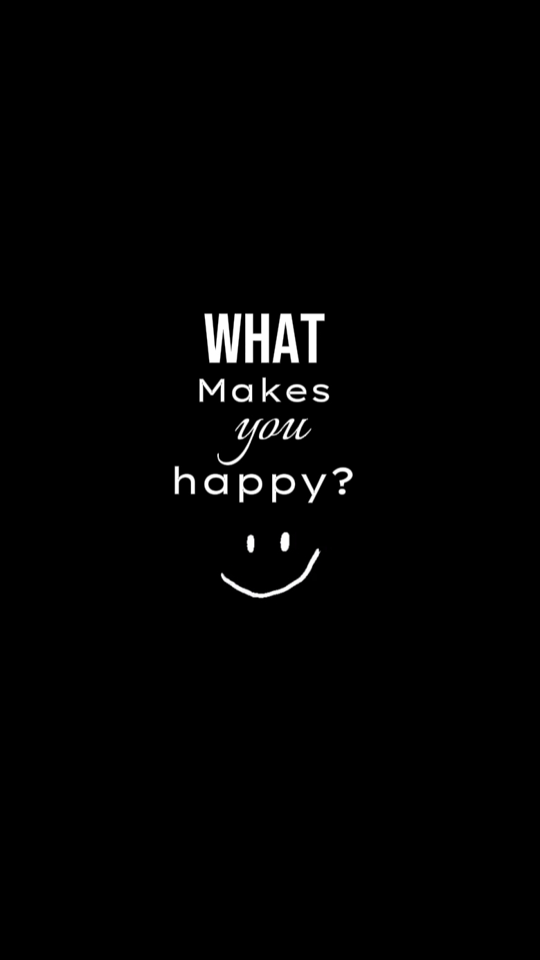 ¿Qué te hace feliz?
