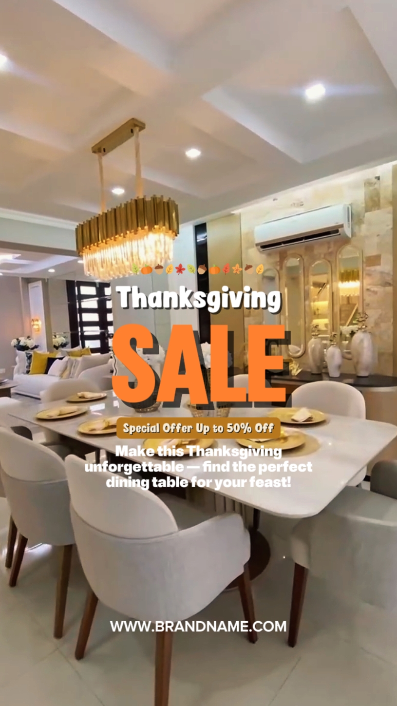 Thanksgiving sale