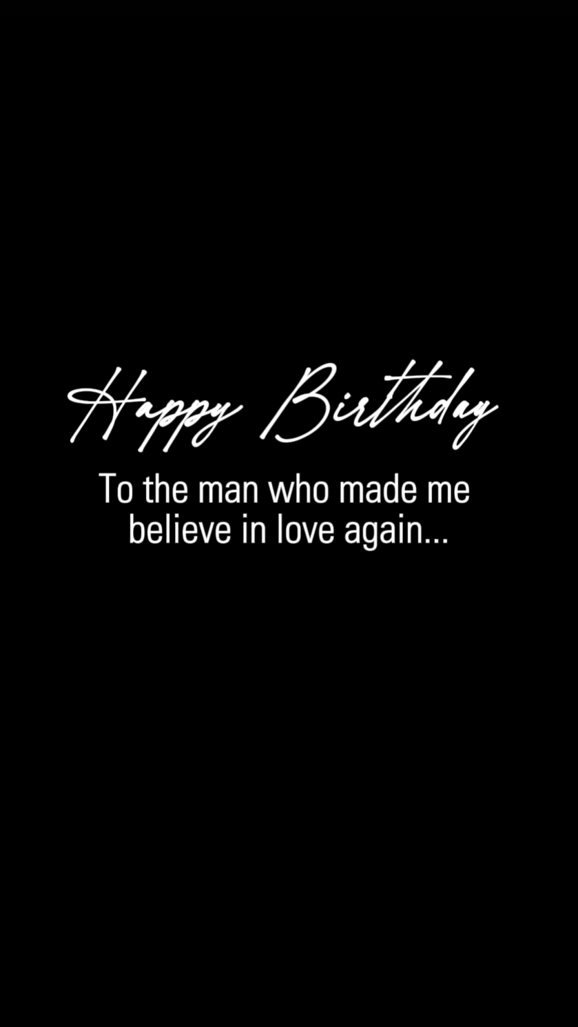 HBD MEU HOMEM