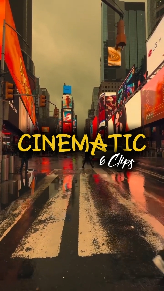 6 Clips Cinematic