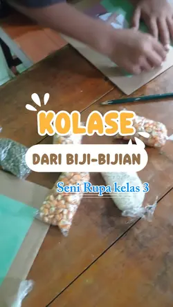 kolase biji-bijian