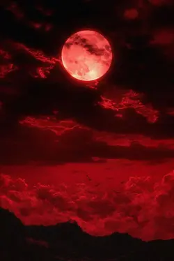 Red moon