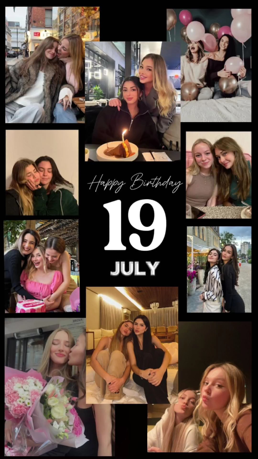 Birthday 19 July