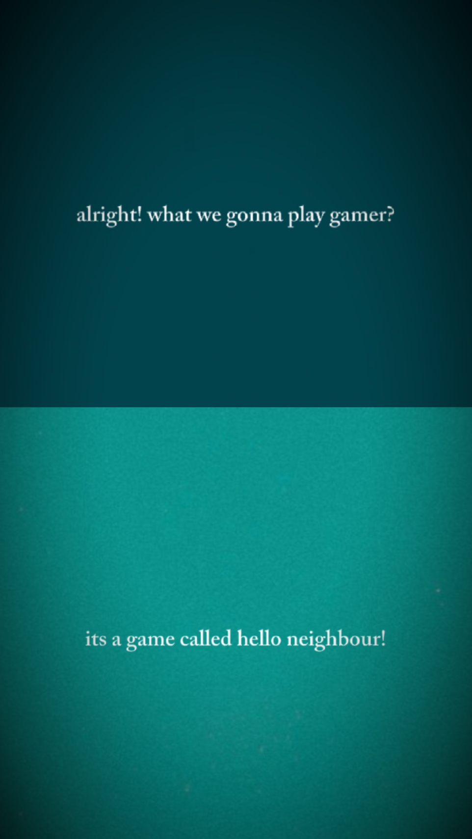 hello neighbour