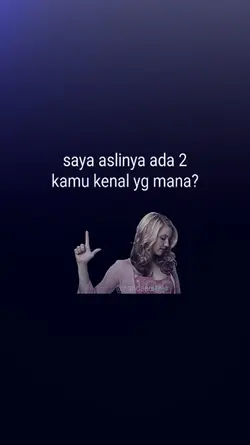 saya aslinya ada 2