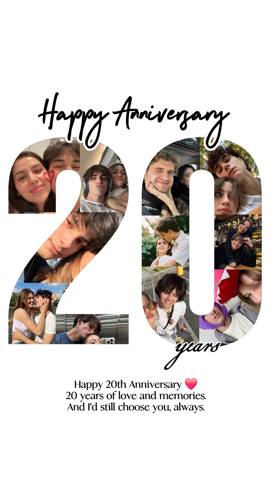 20th anniversary